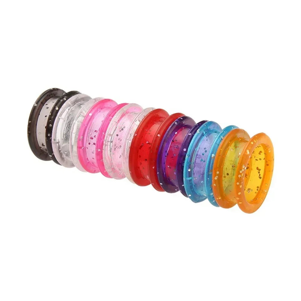 Silicone Scissor Finger Rings for Barbers – 2 Sets (10 Pcs)