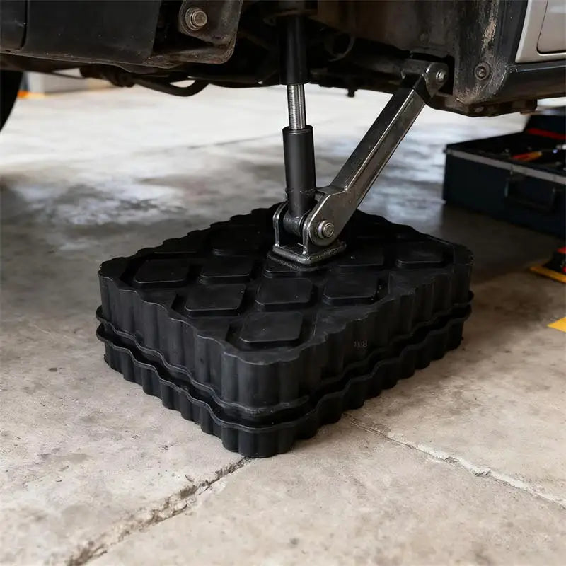 1 Car Jack Rubber Pad Lift Blocks Floor Cars Parts Jacks Automotive