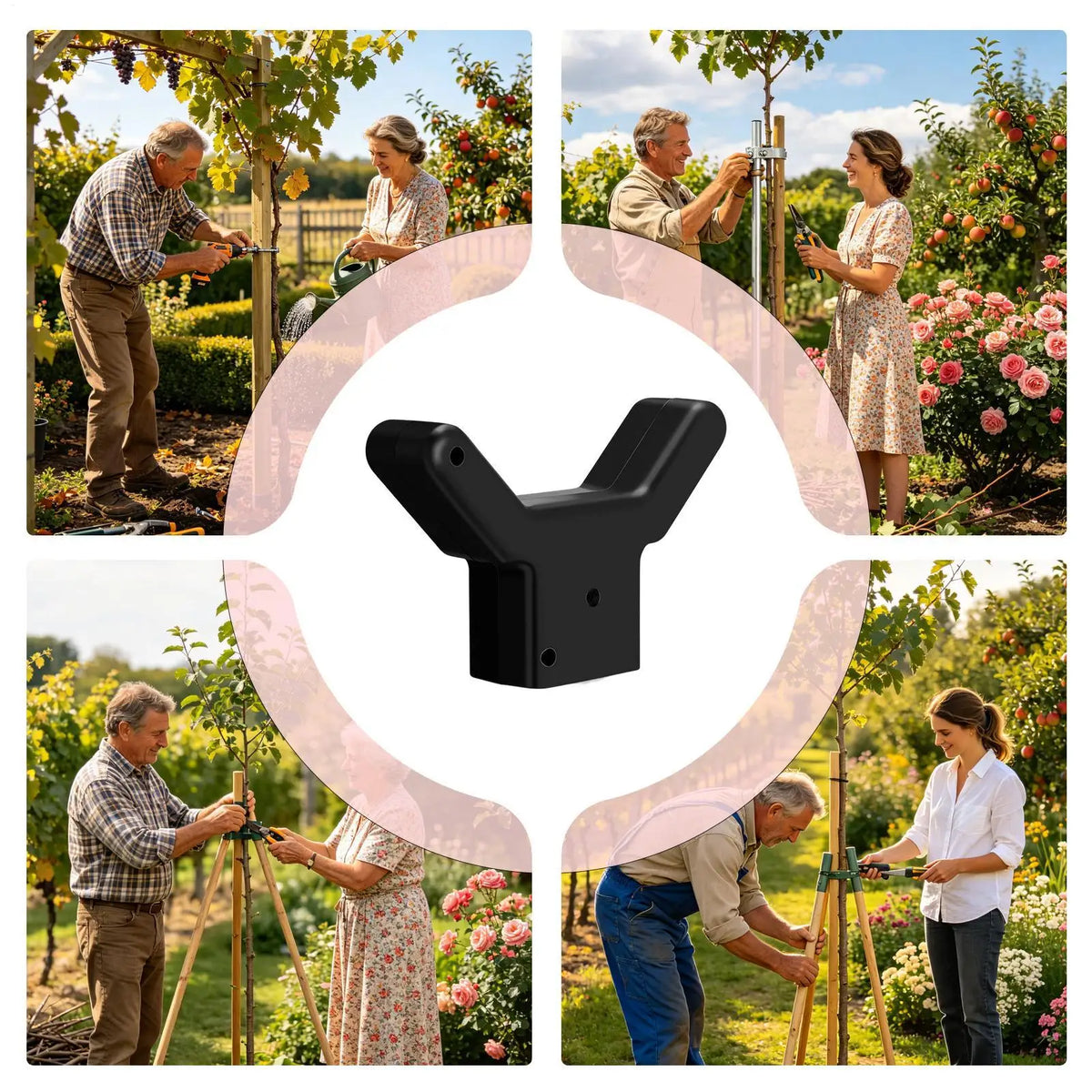 U-Shape Tree Branch Support Brace – Fruit & Snow Protection