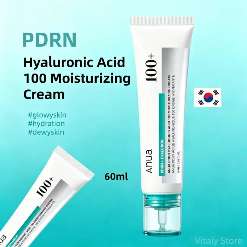 Anua PDRN Hyaluronic Acid Moisturizing Cream 60ml | Korean Skincare