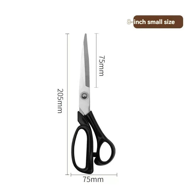 8-Inch Stainless Steel Tailor's Scissors | Professional Fabric Shears