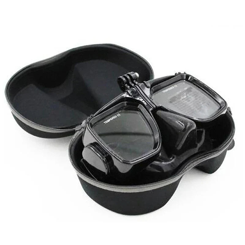 Diving Mask Storage Box – EVA Zipper Case for Snorkel Sets