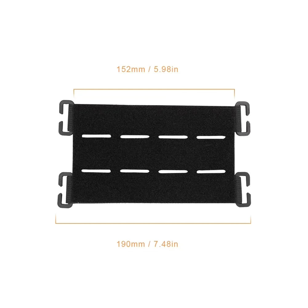 Nylon Tactical MOLLE Patch Panel Board | Backpack Hunting Display