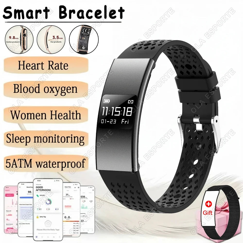 Men Women Smart Bracelet Heart Rate Sleep Monitor Health Band