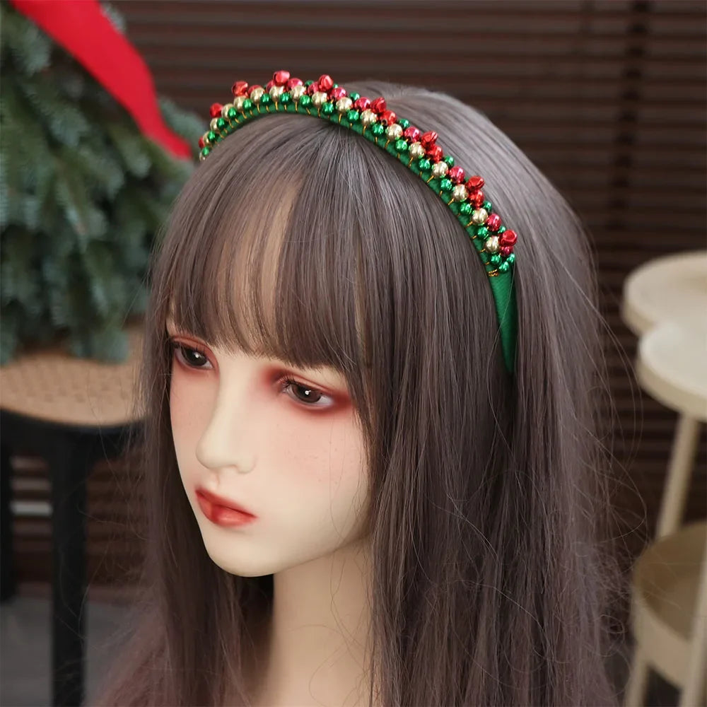 Christmas Jingling Bell Headband – Festive Xmas Party Hairband
