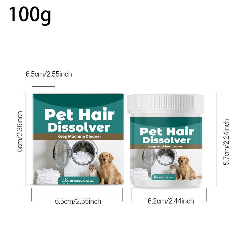Pet Hair Dissolver Laundry Additive for Washing Machine | 100g