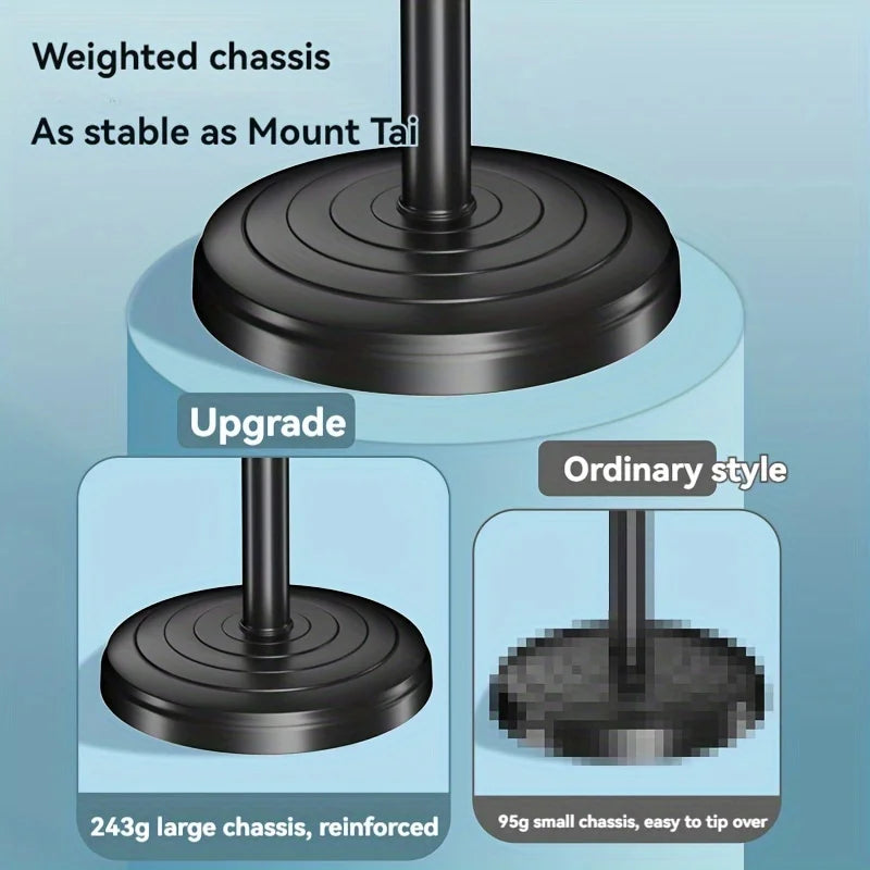 Adjustable Telescopic Phone Stand for Live Streaming & Video