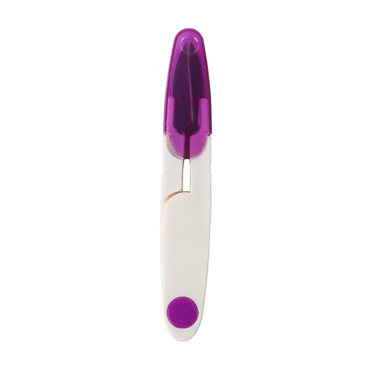 V-Shape Spring Yarn Scissors with Cap – Cross-Stitch & Crafts