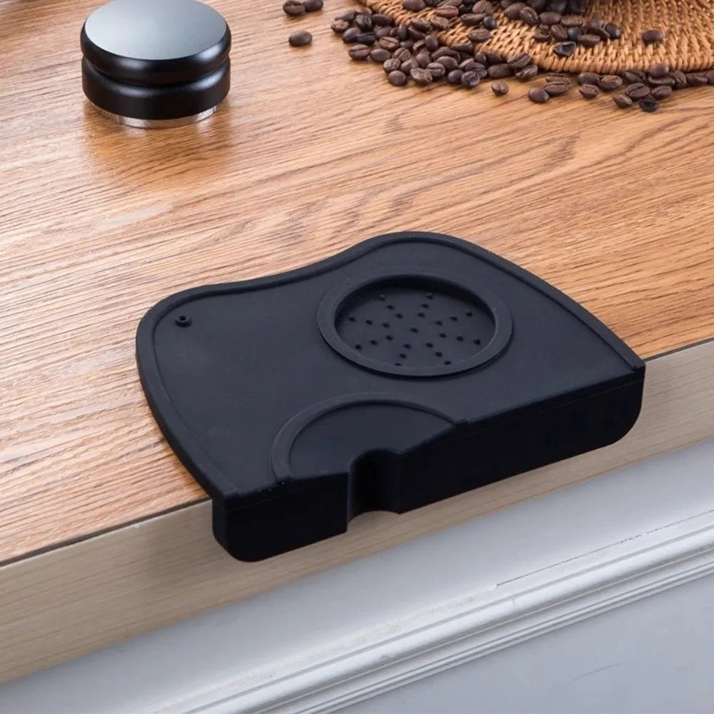 Silicone Espresso Coffee Tamper Mat Station Non Slip Coffeeware Press