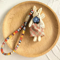 Handmade Cartoon Animal Fabric Keychain | Cute Backpack Pendant