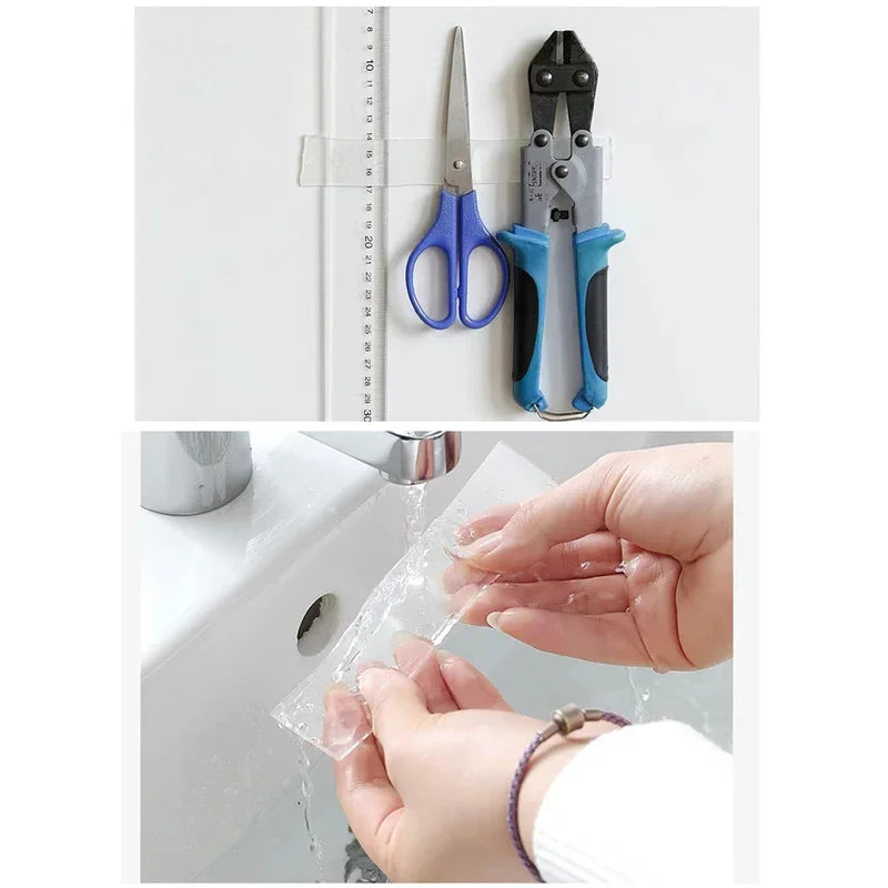 Nano Tape Double Sided Transparent Waterproof Reusable Tape