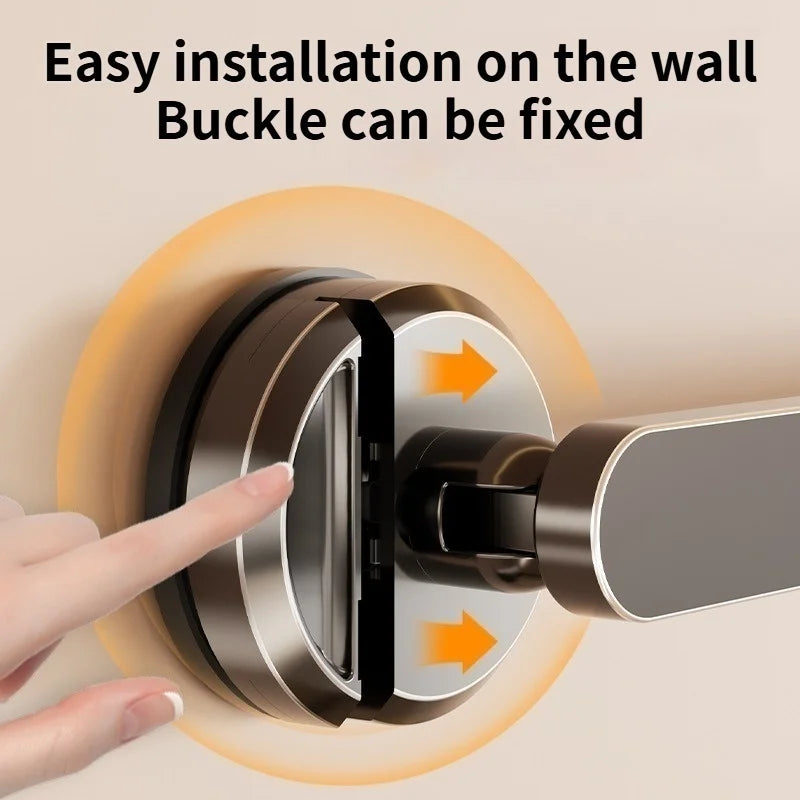 Suction Cup Towel Bar Rack 70cm – No-Drill Bathroom Mount