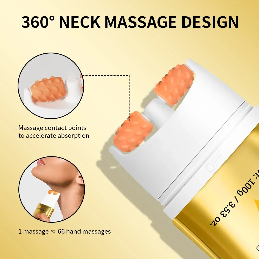 Lakerain AH-8 Firming Neck Cream & Roller – 100g