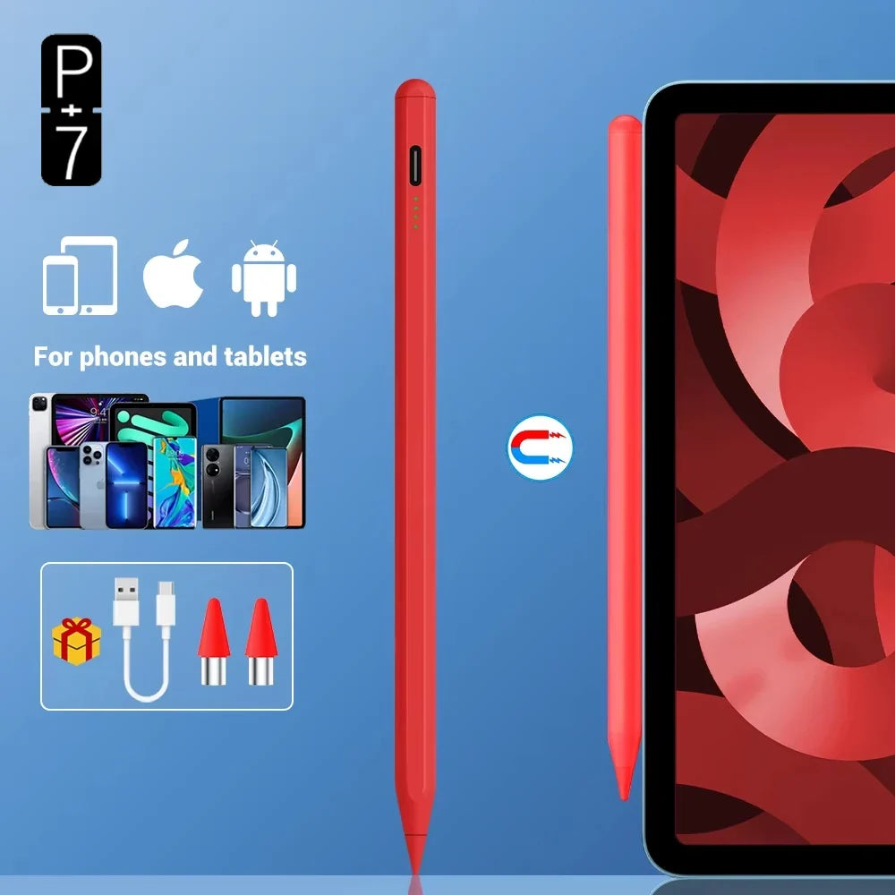 P+7 Universal Active Stylus Pen for iPad, Android & iOS