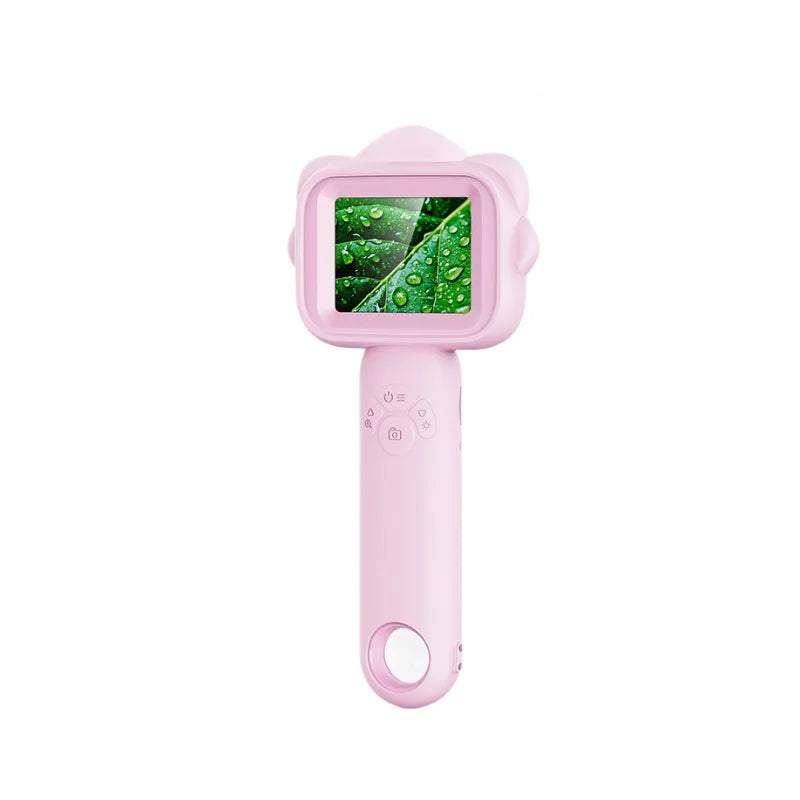 Kids Handheld Portable Microscope Toy – Up to 500X Magnification