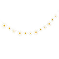 White Flower Garland Banner – Birthday, Baby Shower & Wedding