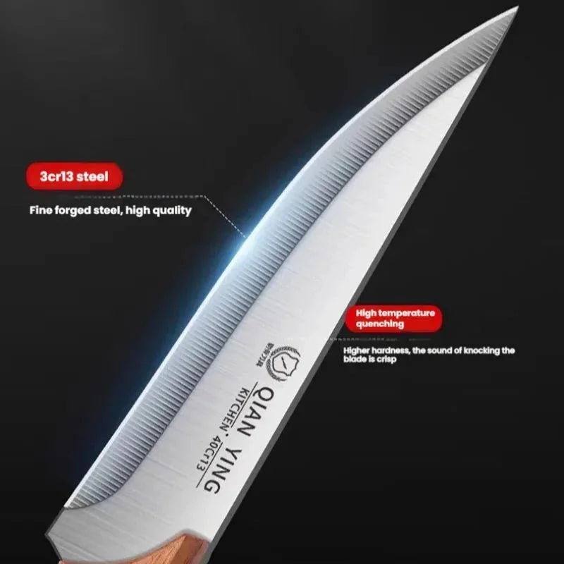 High Manganese Steel Butcher & Boning Knife – 14.8" Blade