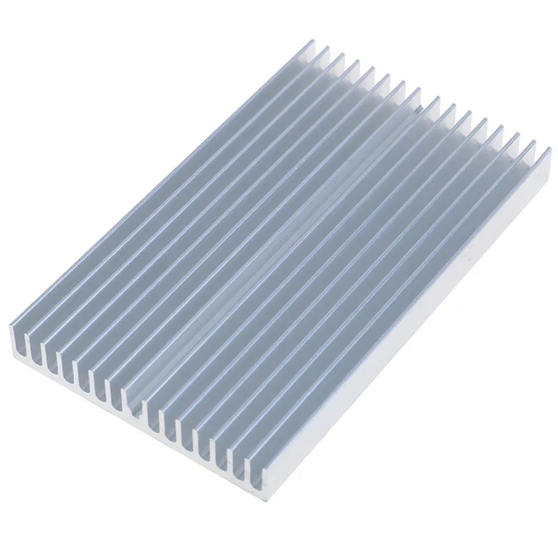 Aluminum Heatsink 100×60×10mm for IC, LED & Transistor Cooling