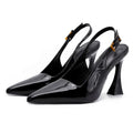 Women's Pointed Toe High Heel Slingback Sandals | Elegant