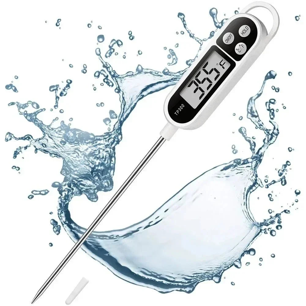 Digital Kitchen Thermometer LCD Display TP300 Electronic Food