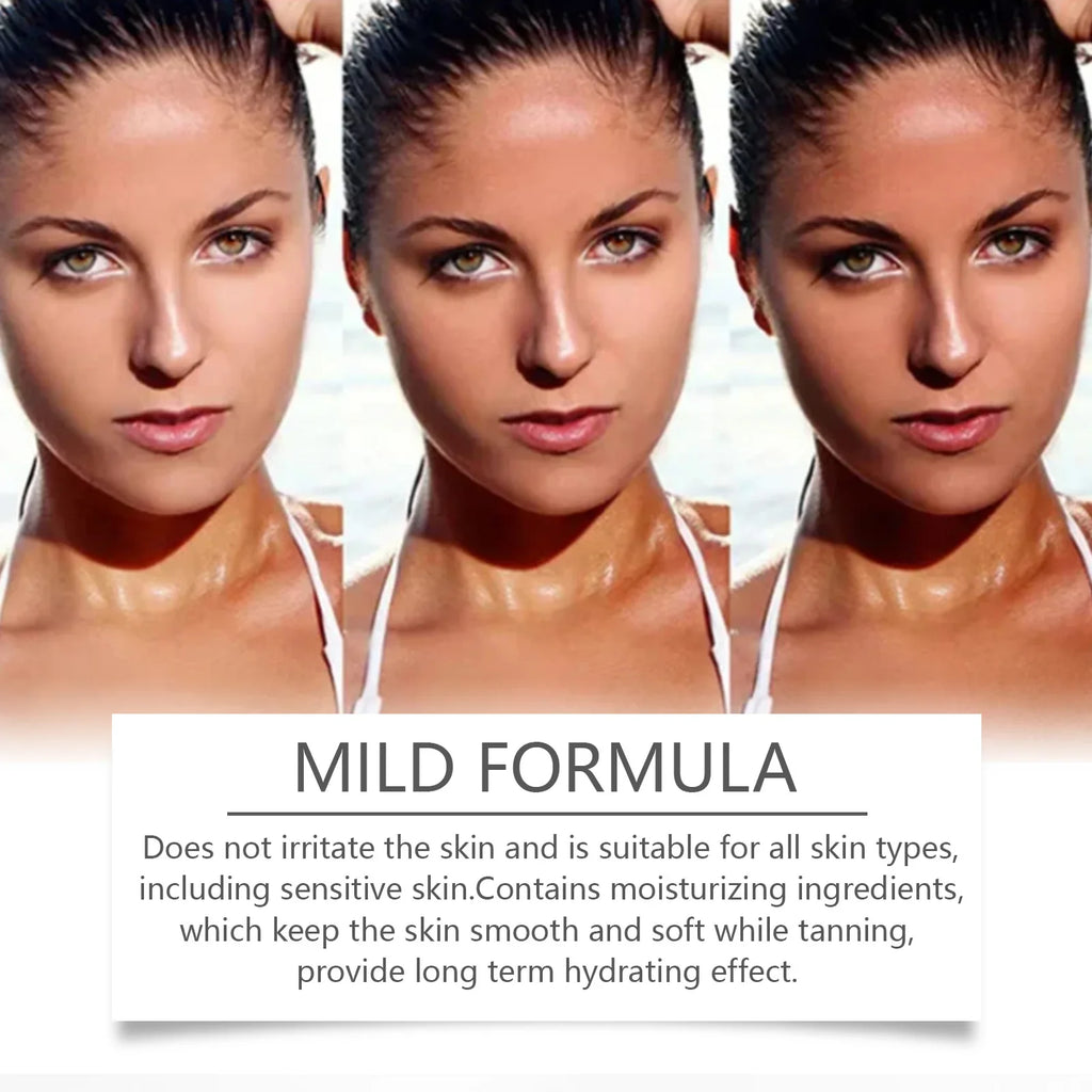 Moisturizing Tanning Oil for Natural Bronze Glow | 100ml