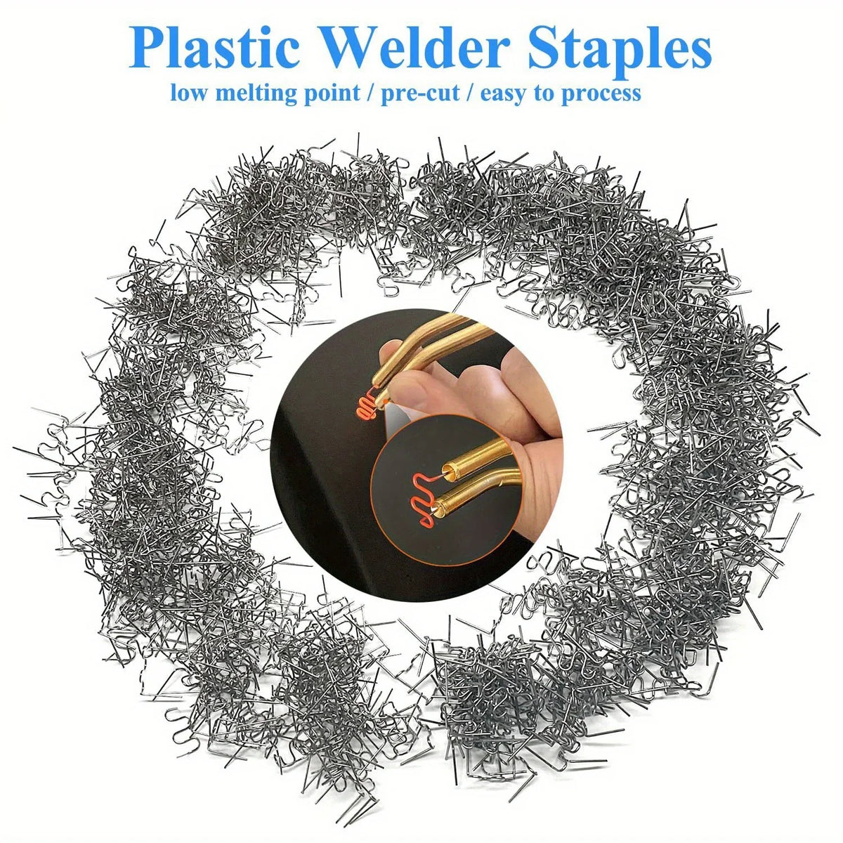 0.8mm Hot Stapler Staples – Stainless Steel Wave Nails 100-300pcs