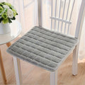 Square Plush Flannel Dining Chair Cushions Shoulder Strap All-season