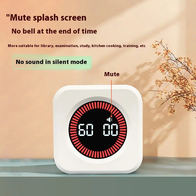 Gravity Sensing Flip Cube Visual Timer – Mini Time Manager