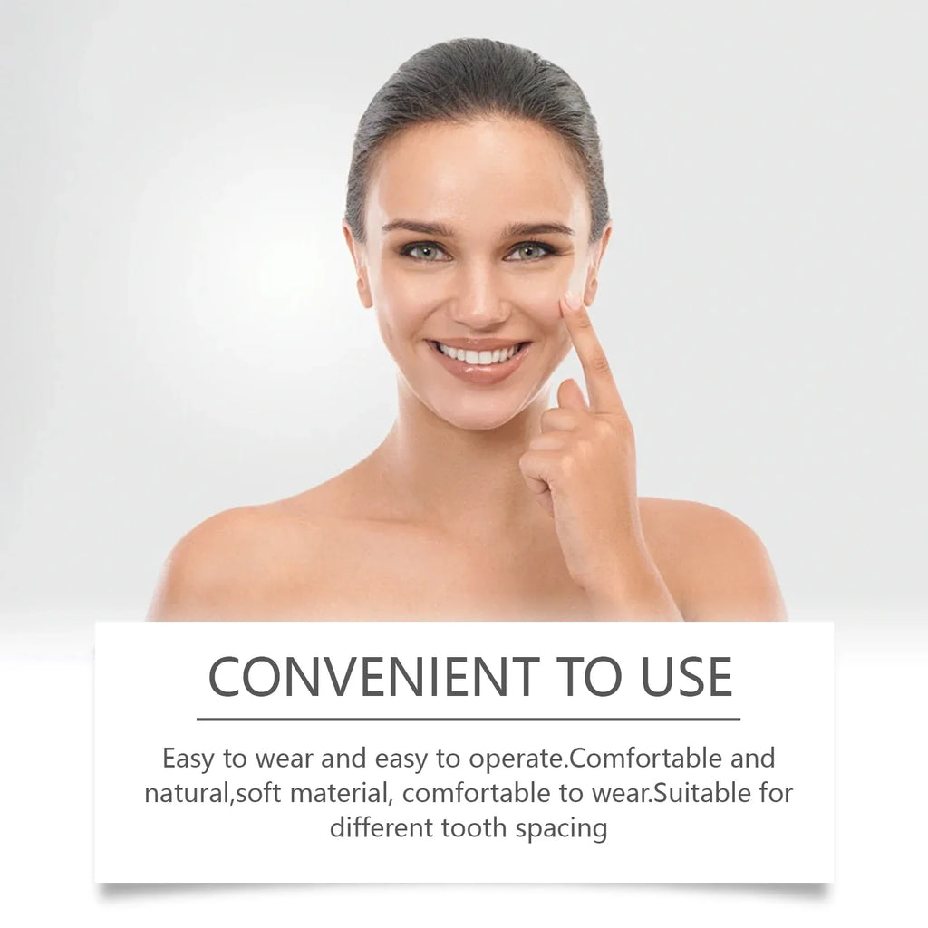 Snap-On Dentures – Temporary Tooth Gap Correction Kit