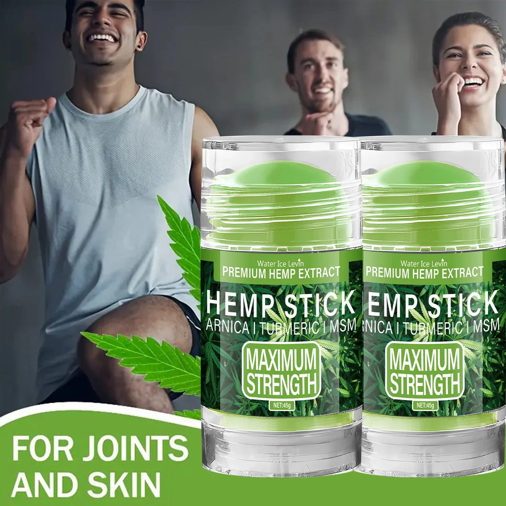 Hemp Stick with Arnica & Turmeric – Max Strength Moisturizer