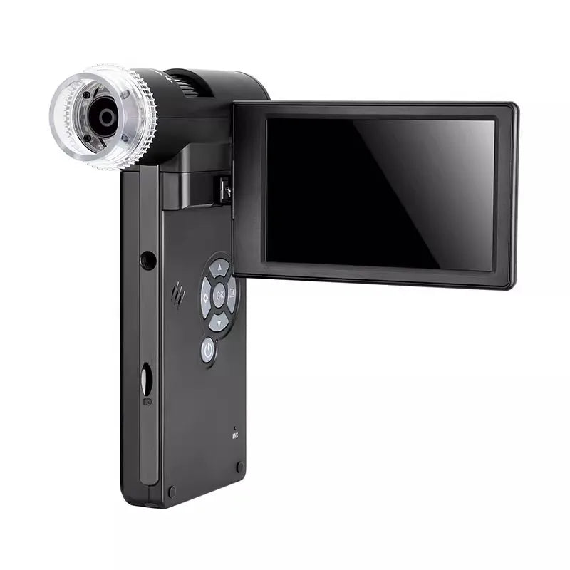 4-Inch Handheld Digital Microscope – 500X Portable Magnifier