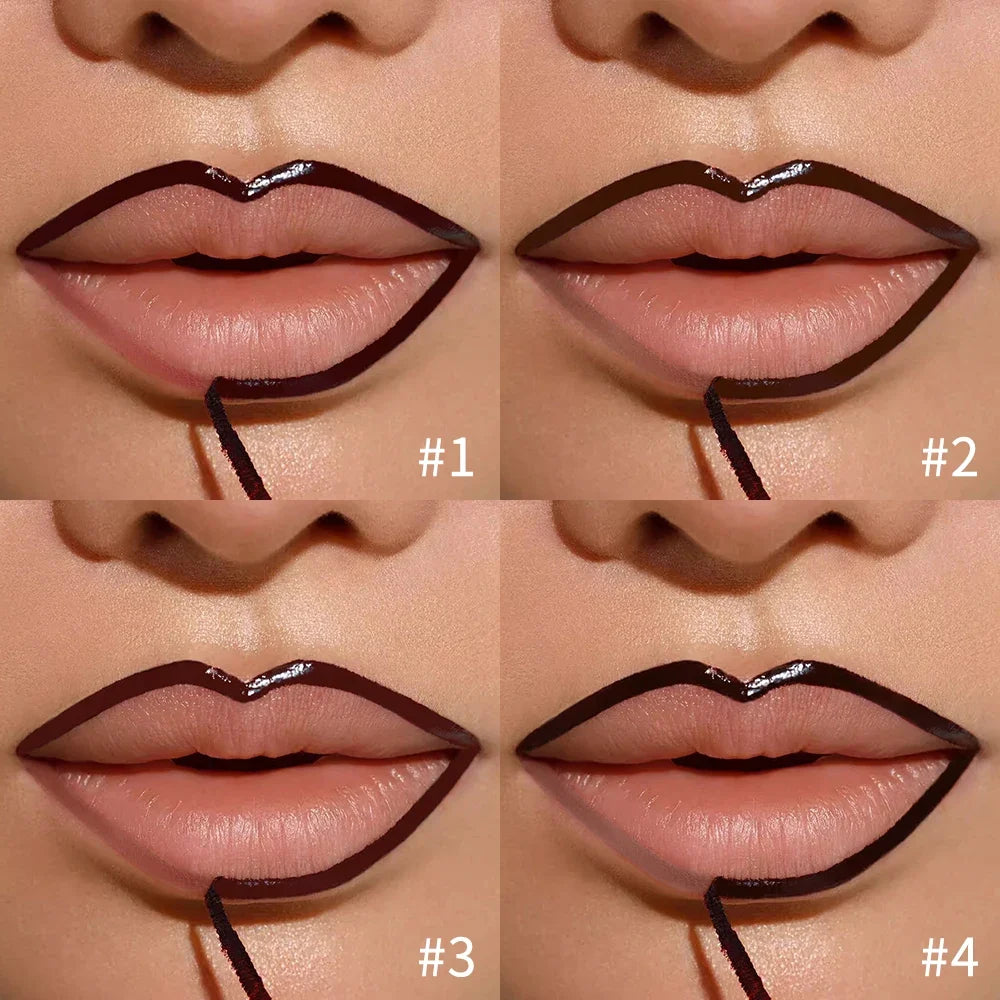Lakerain Peel-Off Lip Liner | Matte Waterproof Long-Wear Stain