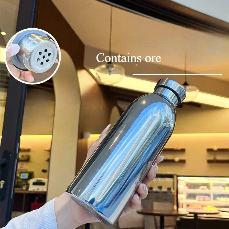 Mirror-Finish Stainless Steel Insulated Travel Cup 500ml