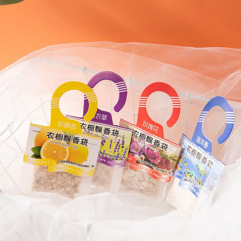 5packs Natural Air Fresheners Fragrant Hangable Deodorizing Paper