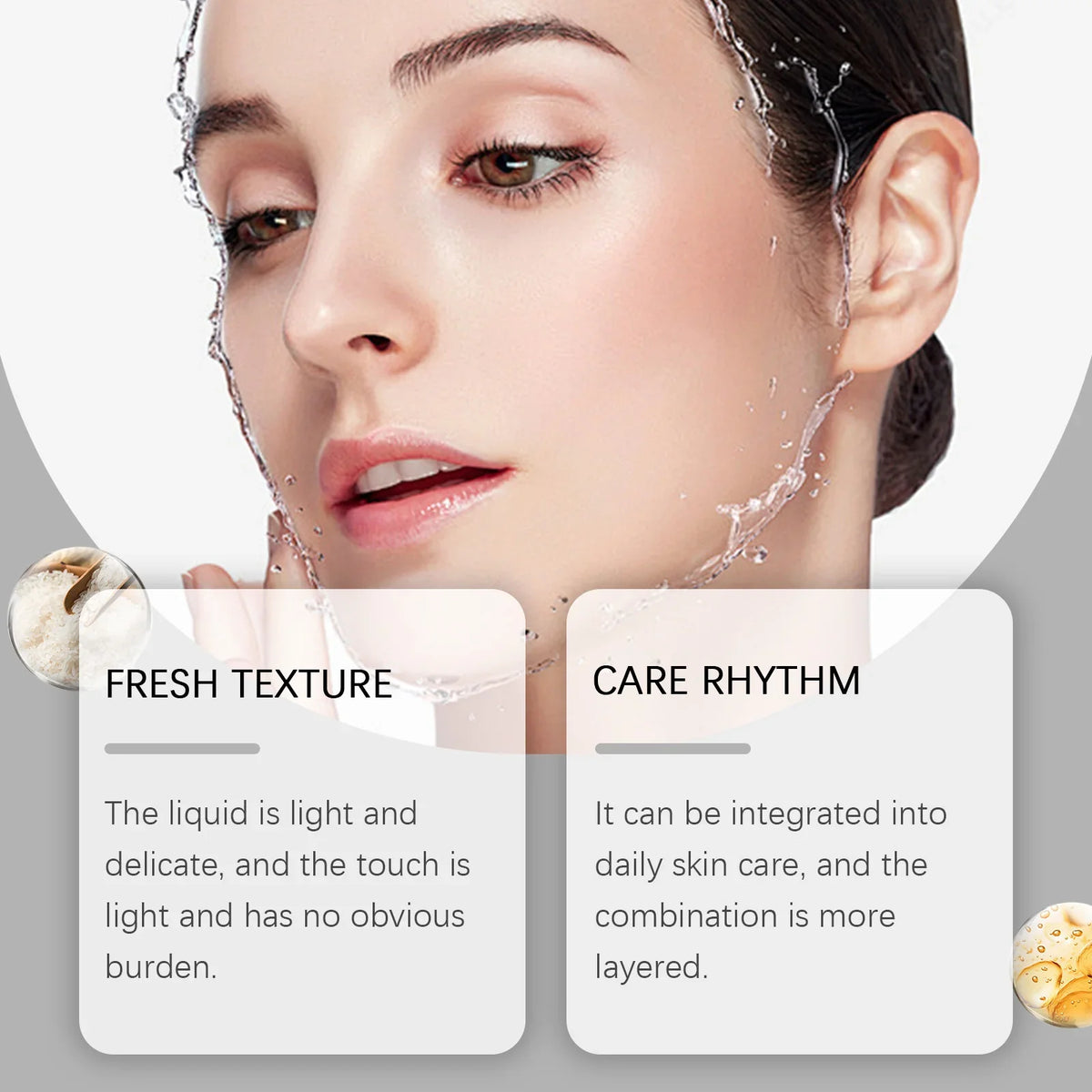 Viareline Rice Exfoliating Facial Serum – Brighten & Shrink Pores