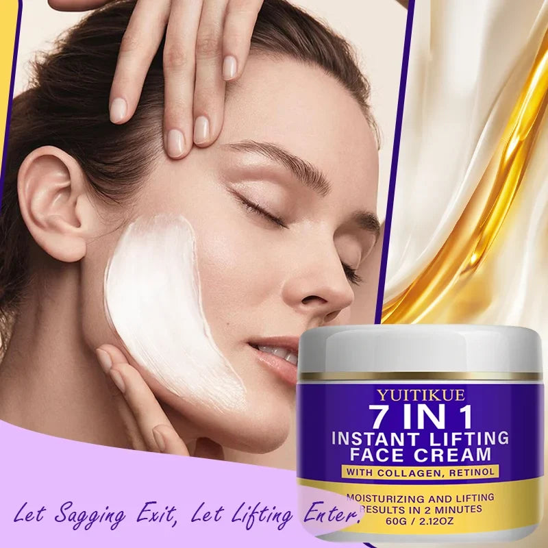 YUITIKUE 7-in-1 Lifting Cream – Collagen, Retinol & Hyaluronic Acid