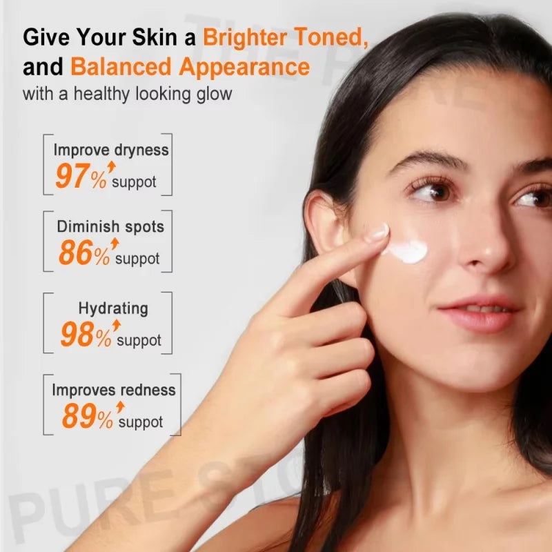 Vitamin C Brightening Face Cream | Dark Spots, Firming & Glow