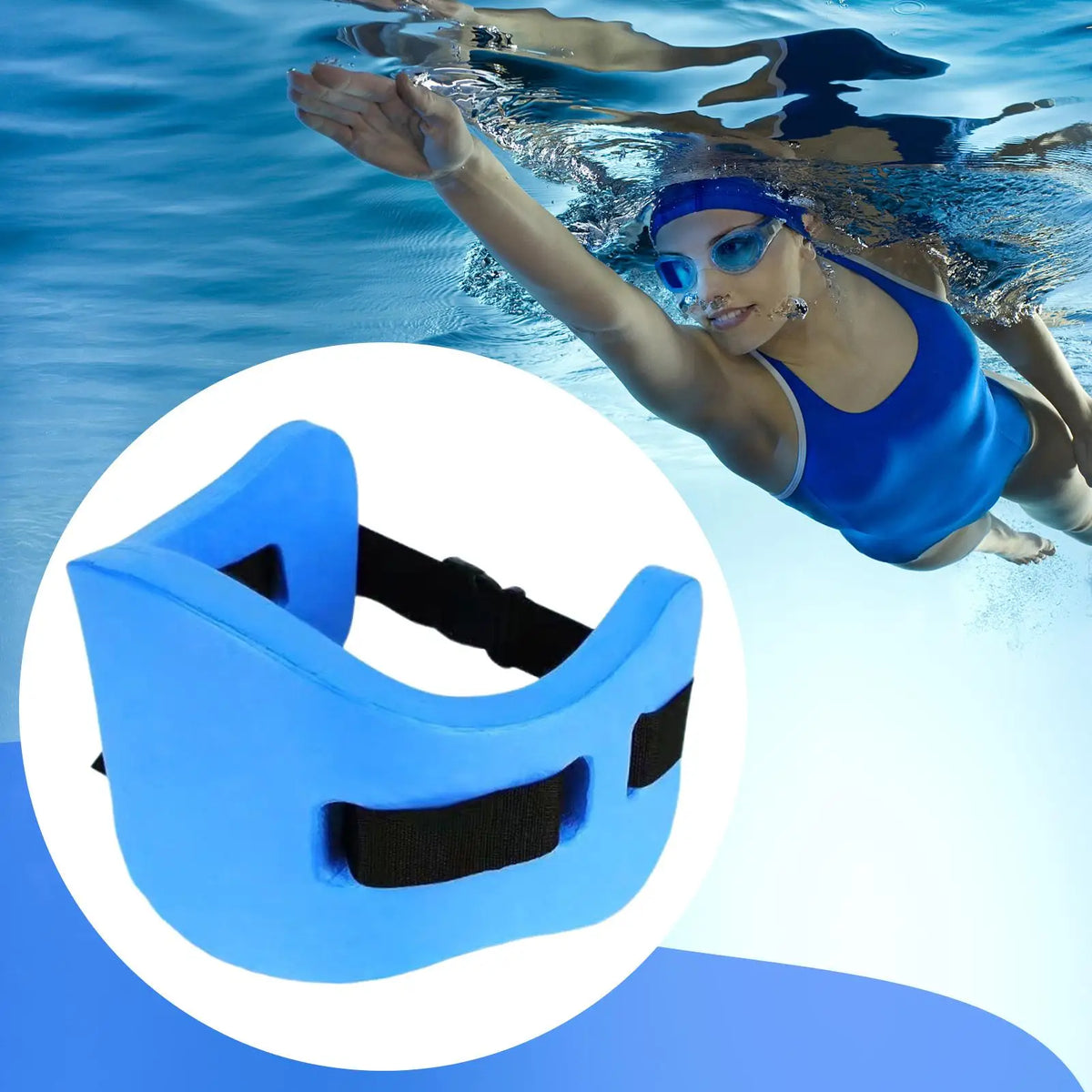 EVA Swim Buoyancy Belt for Adults & Kids | Water Aerobics