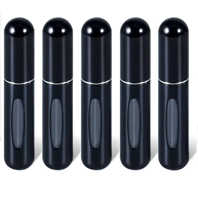 Refillable Aluminum Perfume Atomizer Spray Bottle – 5ml & 8ml