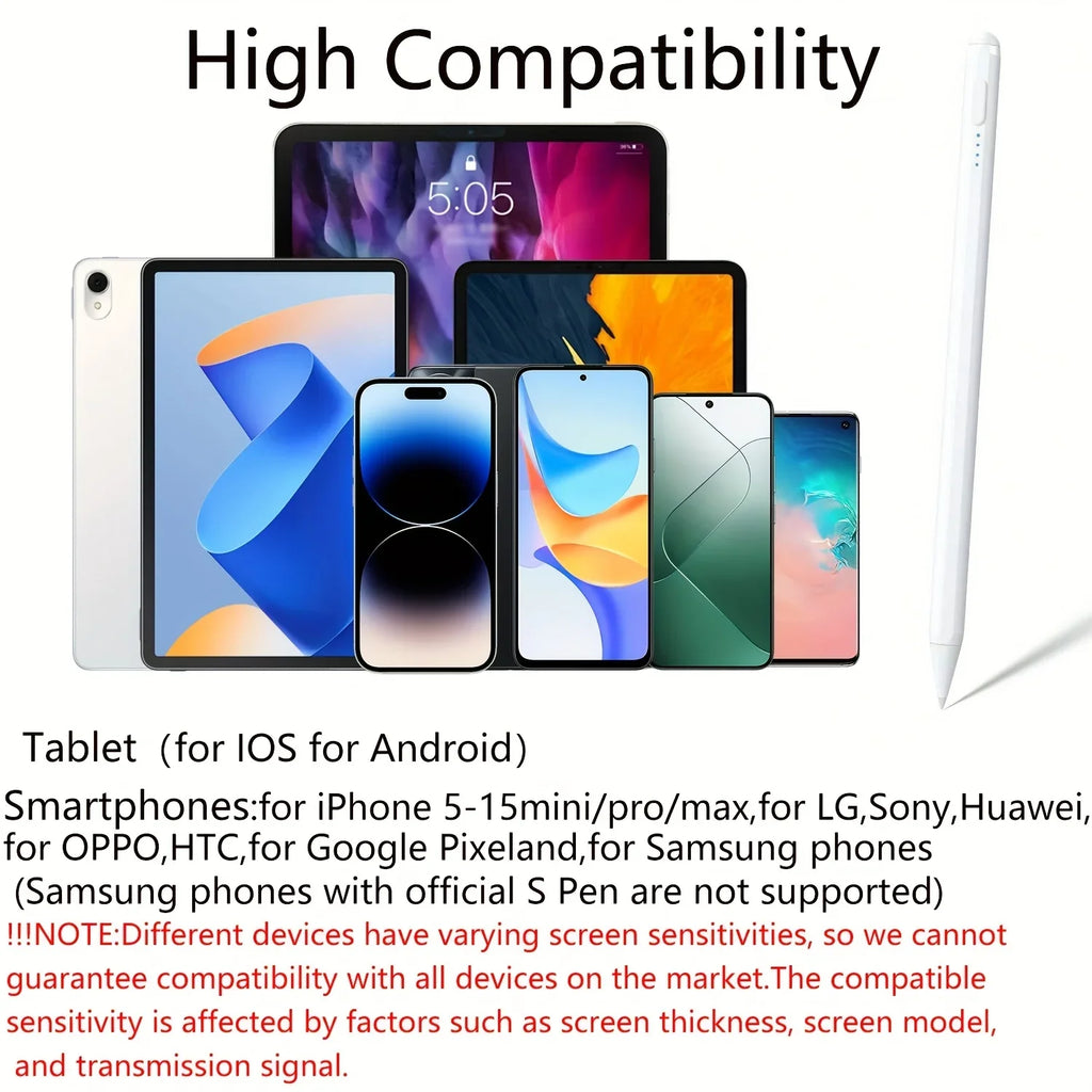 Universal Capacitive Stylus Pen – Samsung, Huawei & Xiaomi Tablets