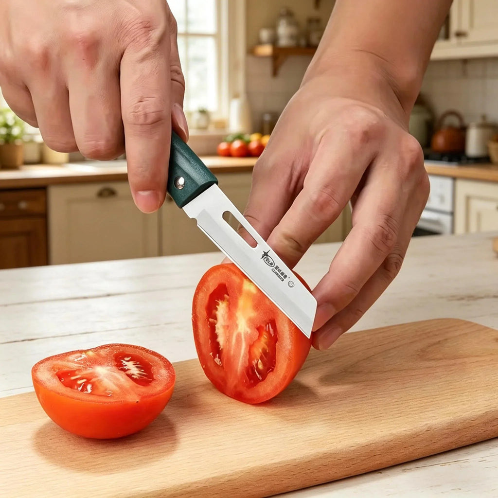Stainless Steel Folding Fruit Knife – Portable Peeling Knife