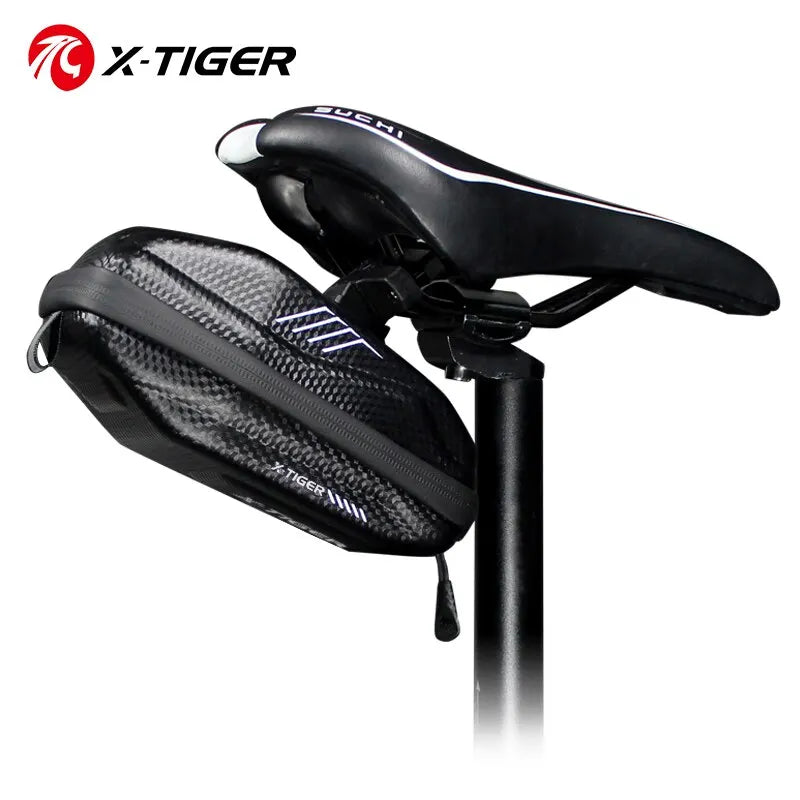 X-TIGER Large Rainproof Bike Saddle Bag – MTB Seatpost Bag