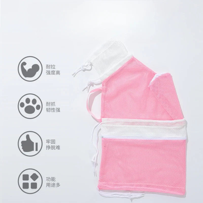 Pet Products Cat Wash Bag Utensil Bath Anti-scratching Anti-biting