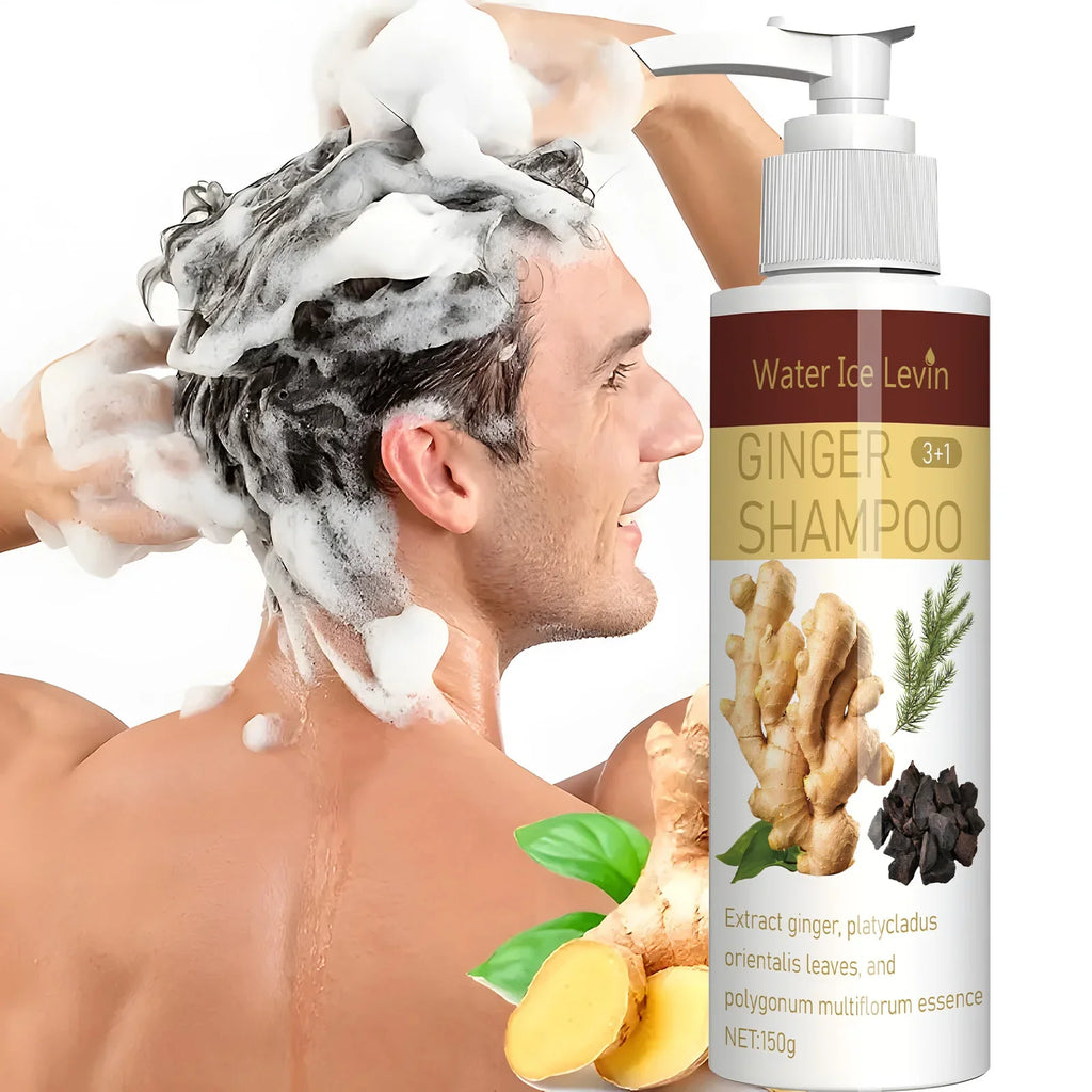 Ginger Regrowth Shampoo – Anti Hair Loss, Dandruff & Oil Control