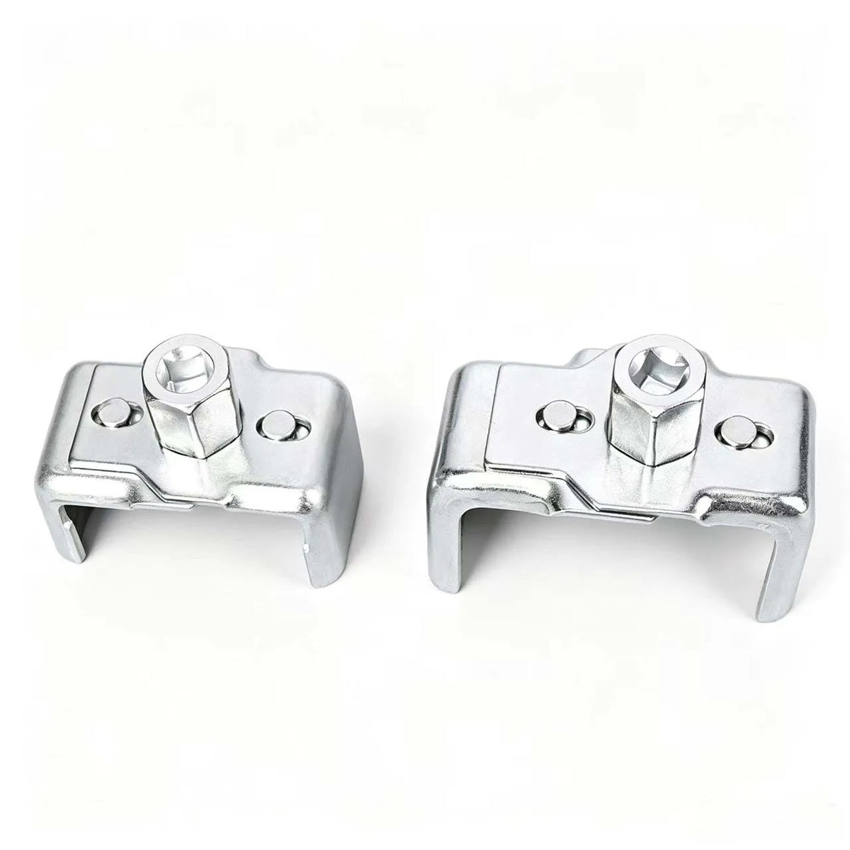 Adjustable 2-Jaw Oil Filter Wrench 3/8" Drive – 2pc Set