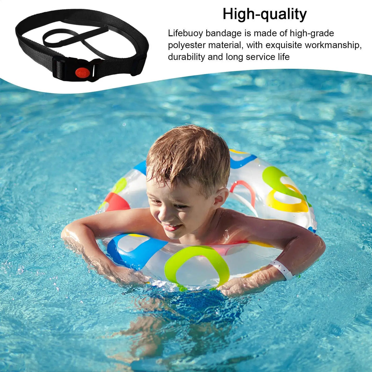 Swim Training Belt & Resistance Tether Cord | Pool Workout