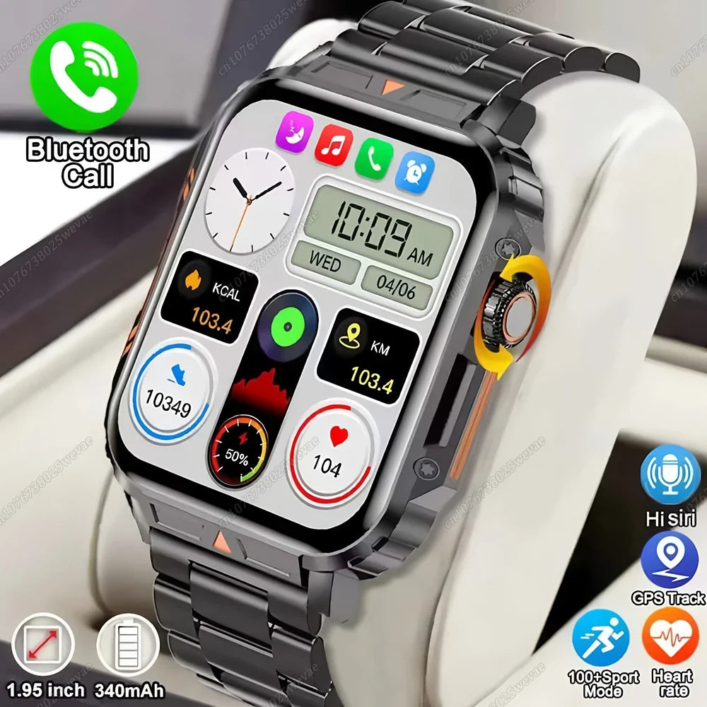 Ola Esporte Military Smartwatch | Bluetooth Call & Fitness Tracker