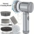 Electric Spin Scrubber – Rechargeable, 5 Brush Heads