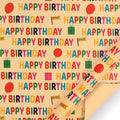 50x70cm Colorful Balloon Birthday Wrapping Paper Valentine's Day