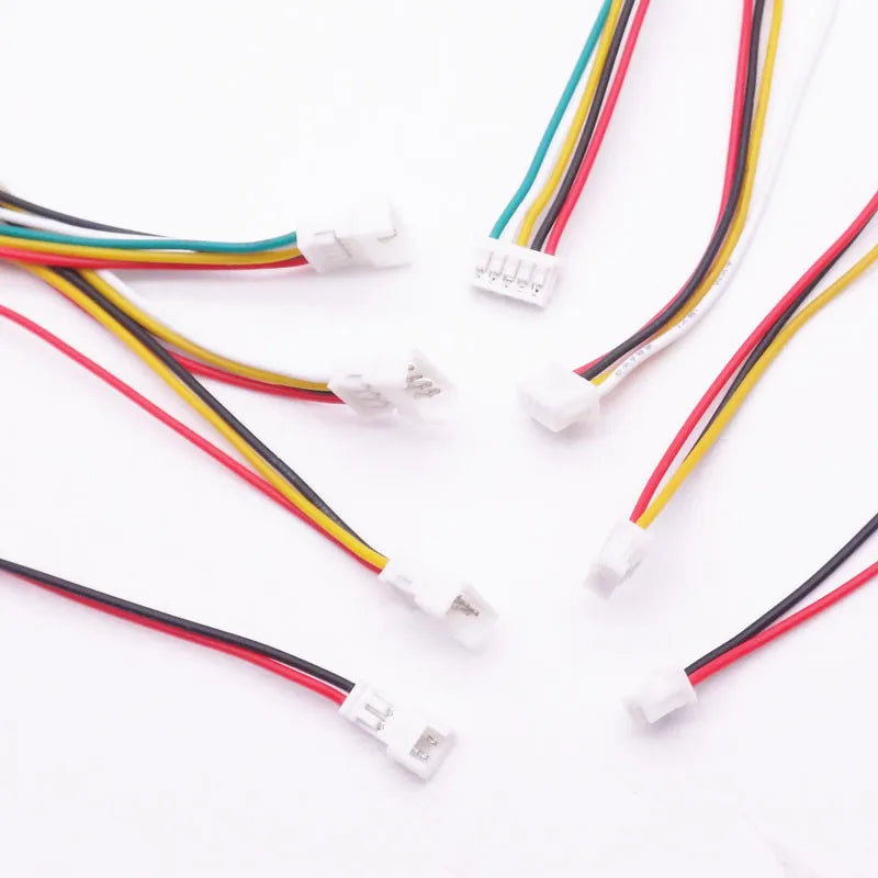 100 Sets Lot Connector Micro JST 2Pin 3Pin 4Pin 5P 6P Male Female